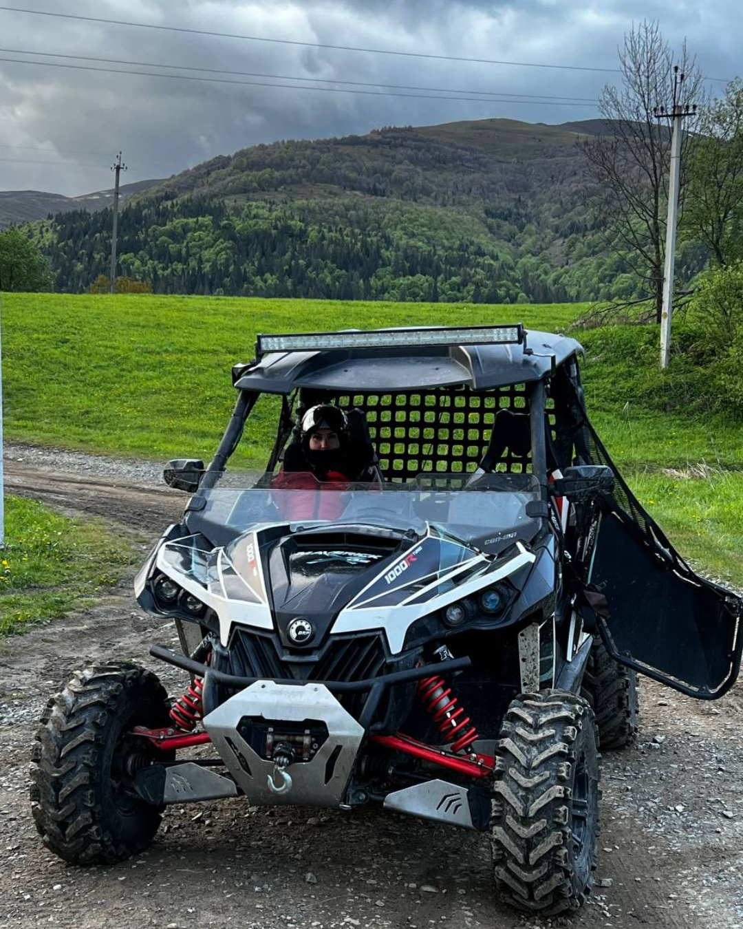 Сходи, що ведуть до котеджу, оточені літньою зеленню.